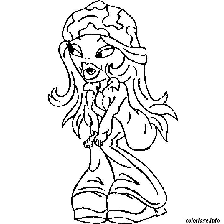 Coloriage Bratz A Imprimer