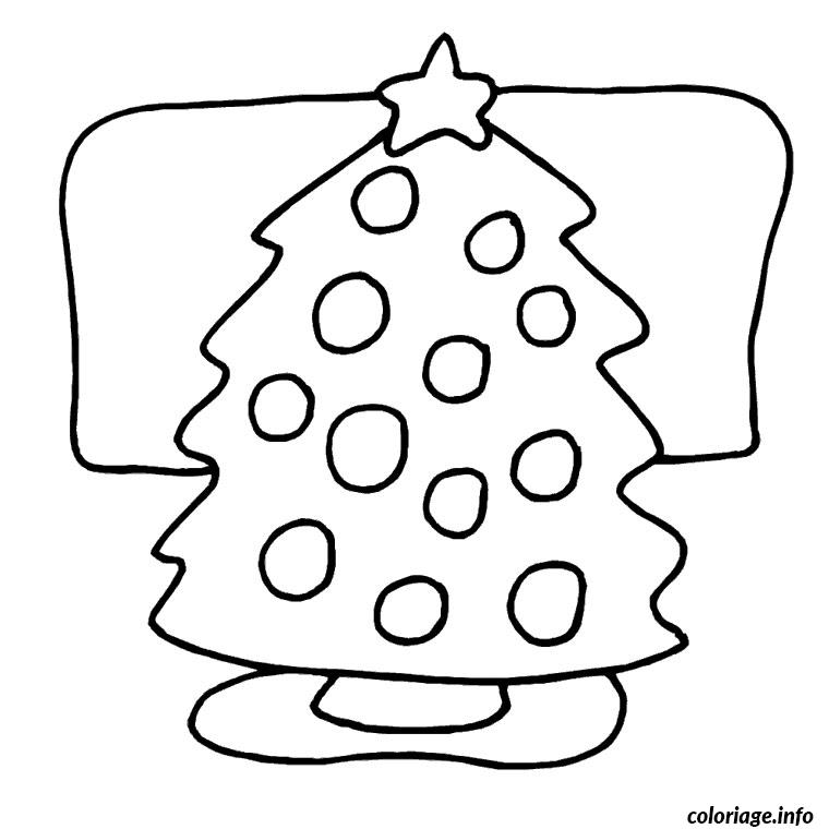 Dessin sapin de noel en ligne Coloriage Gratuit à Imprimer