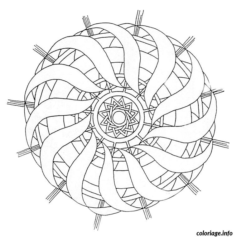 Dessin mandala couronne de noel Coloriage Gratuit à Imprimer