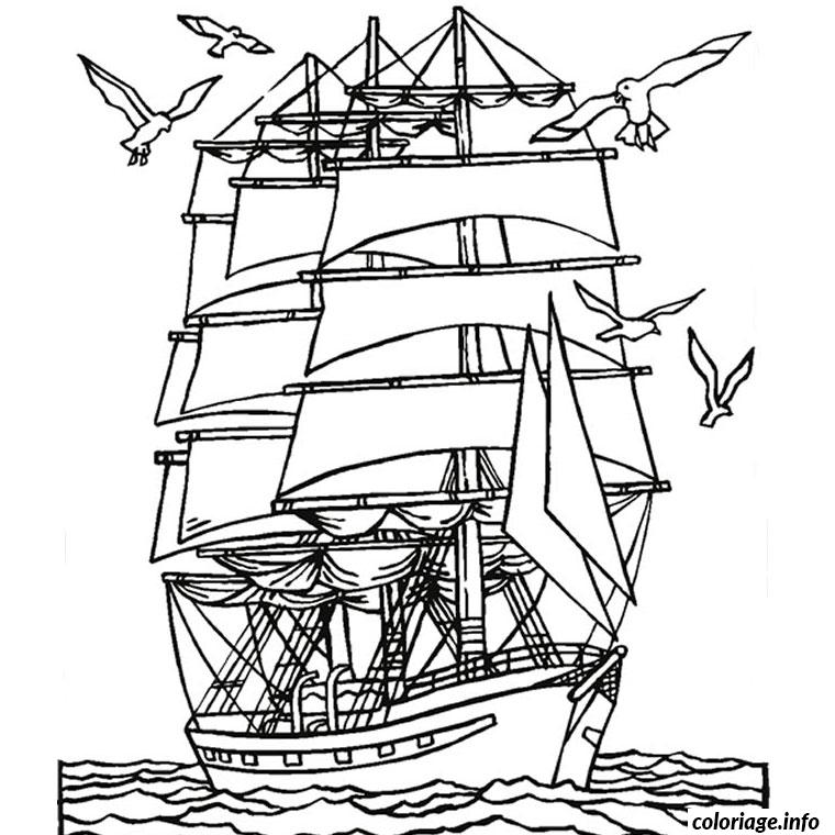 Bateau Coloriage A Imprimer