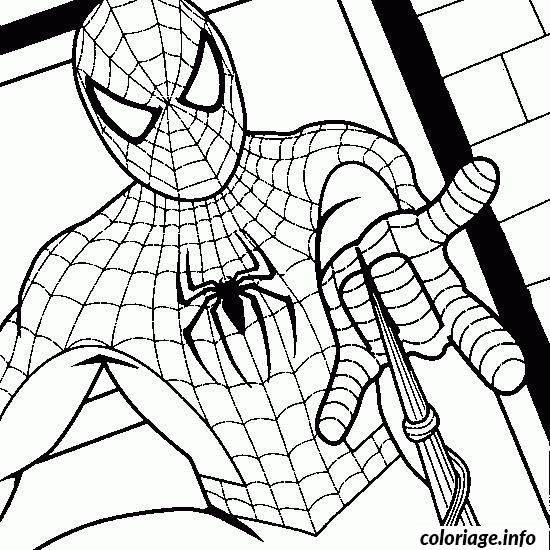 Coloriage Spiderman 126 Dessin à Imprimer