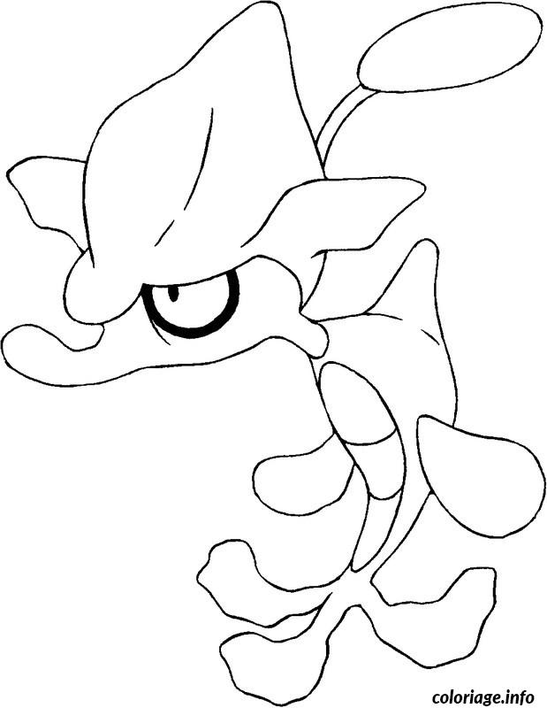 Dessin pokemon x ex 23 Coloriage Gratuit à Imprimer