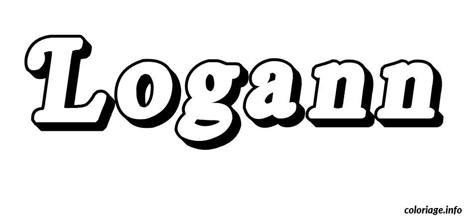 Dessin Logann Coloriage Gratuit à Imprimer