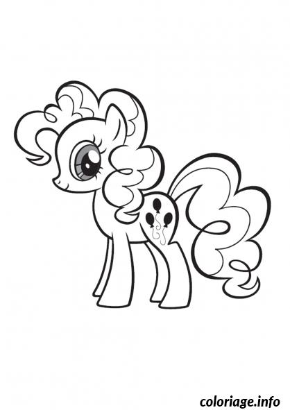 Dessin my little poney 5 Coloriage Gratuit à Imprimer