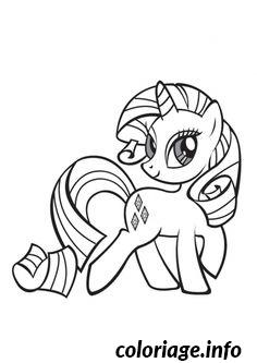 Dessin my little poney 21 Coloriage Gratuit à Imprimer