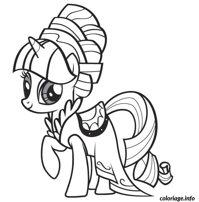 Coloriage My Little Pony Twilight