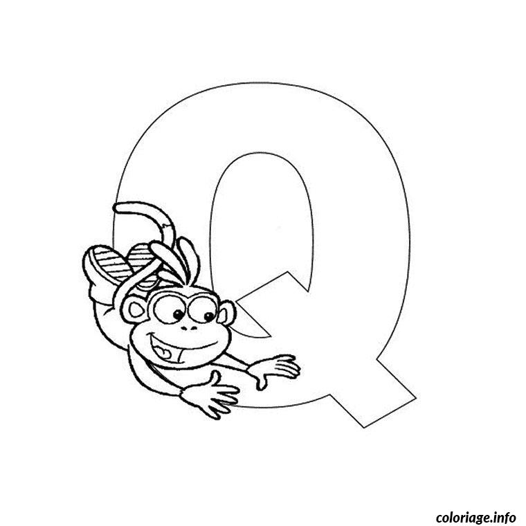 Dessin alphabet dora Coloriage Gratuit à Imprimer