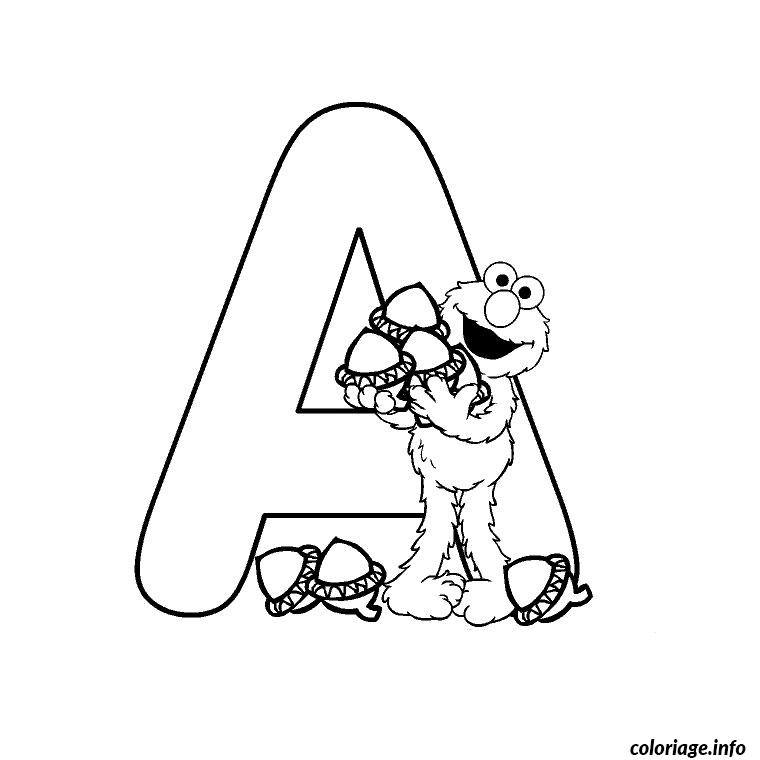 Dessin alphabet disney Coloriage Gratuit à Imprimer