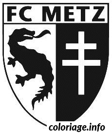 Dessin foot logo Metz Coloriage Gratuit à Imprimer