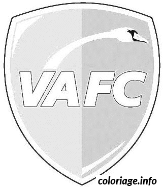 Dessin foot logo Valenciennes Coloriage Gratuit à Imprimer