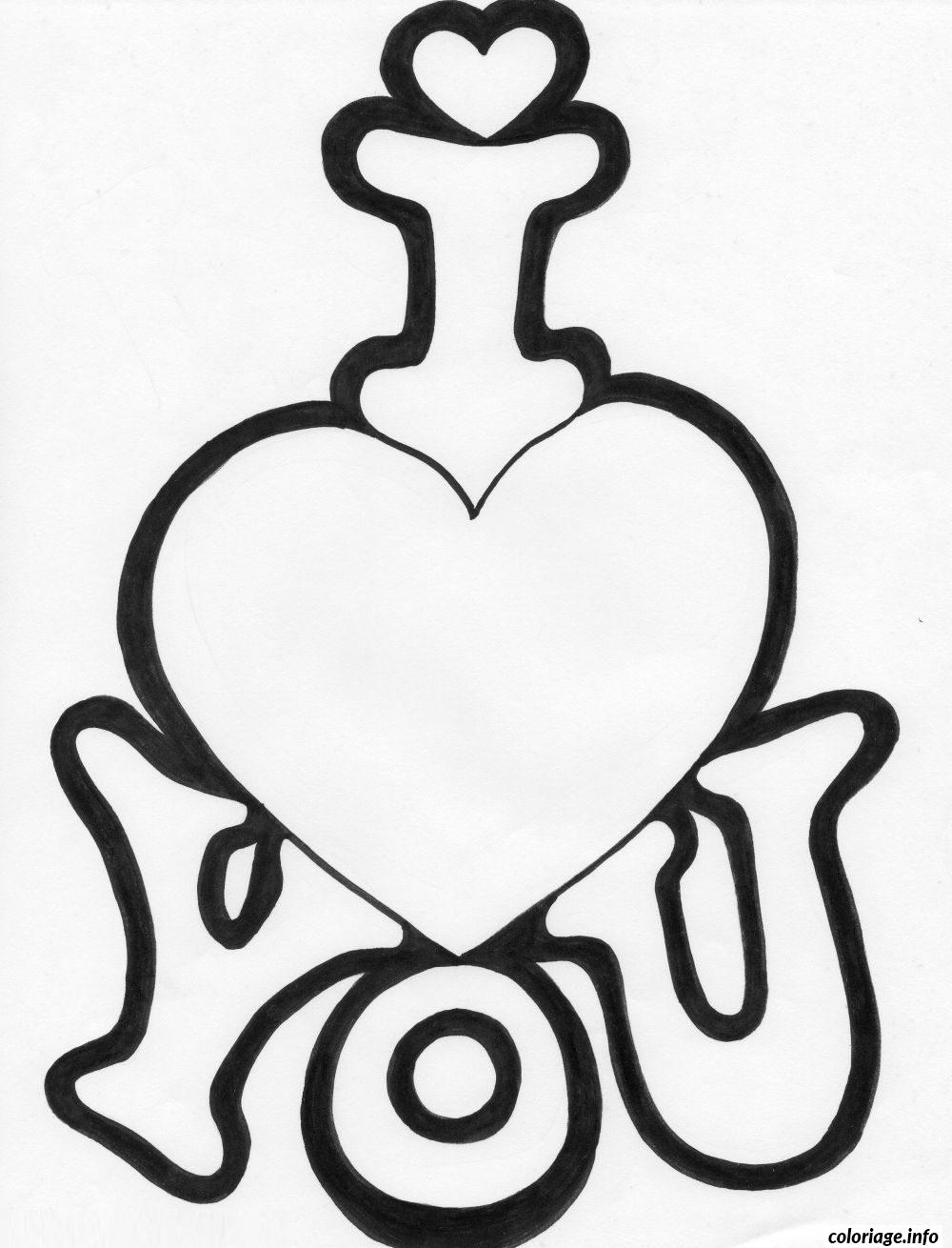 Dessin dessin amour 5 Coloriage Gratuit à Imprimer