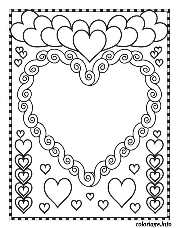 Dessin dessin saint valentin 4 Coloriage Gratuit à Imprimer