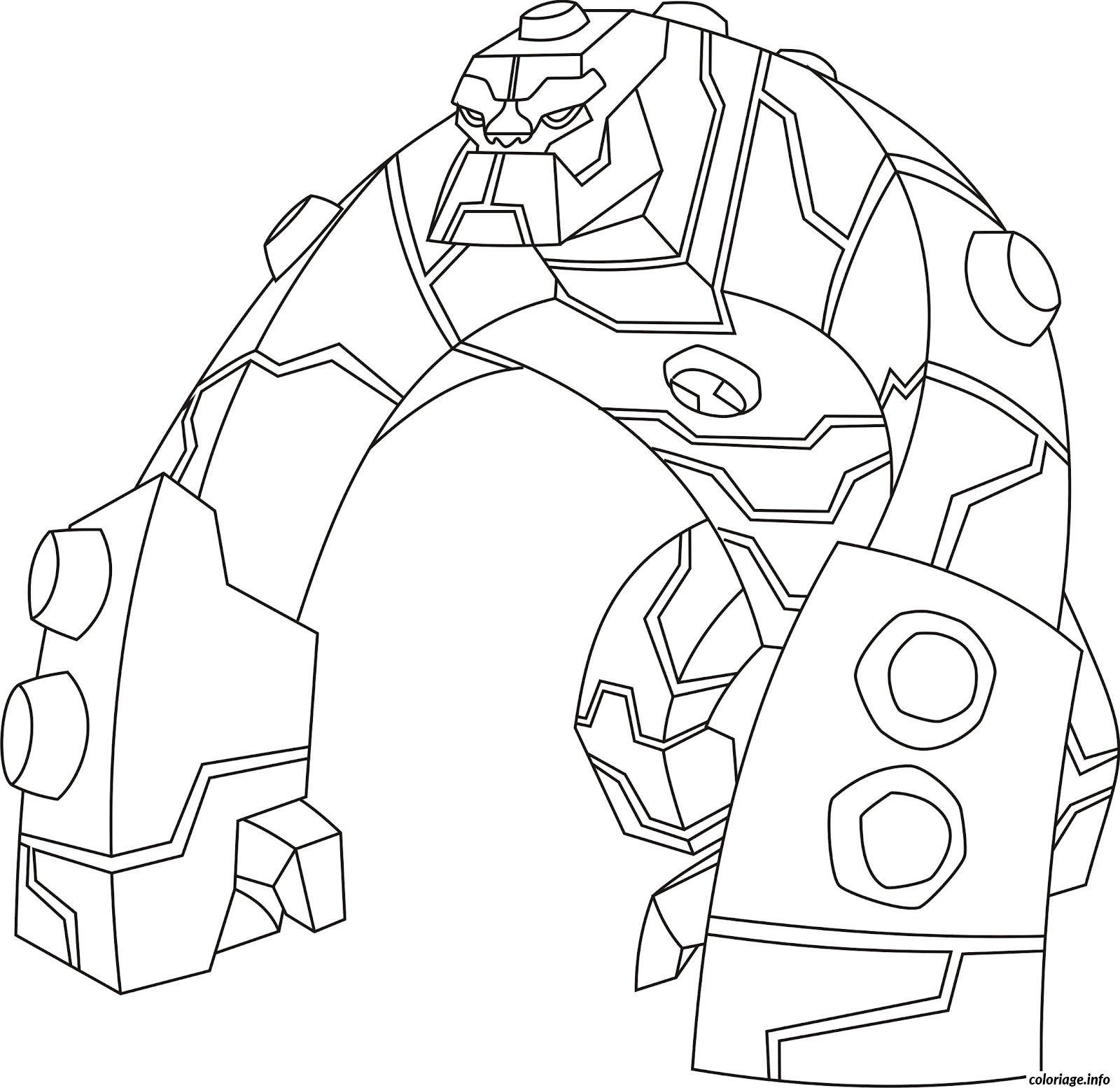 Dessin dessin ben 10 72 Coloriage Gratuit à Imprimer