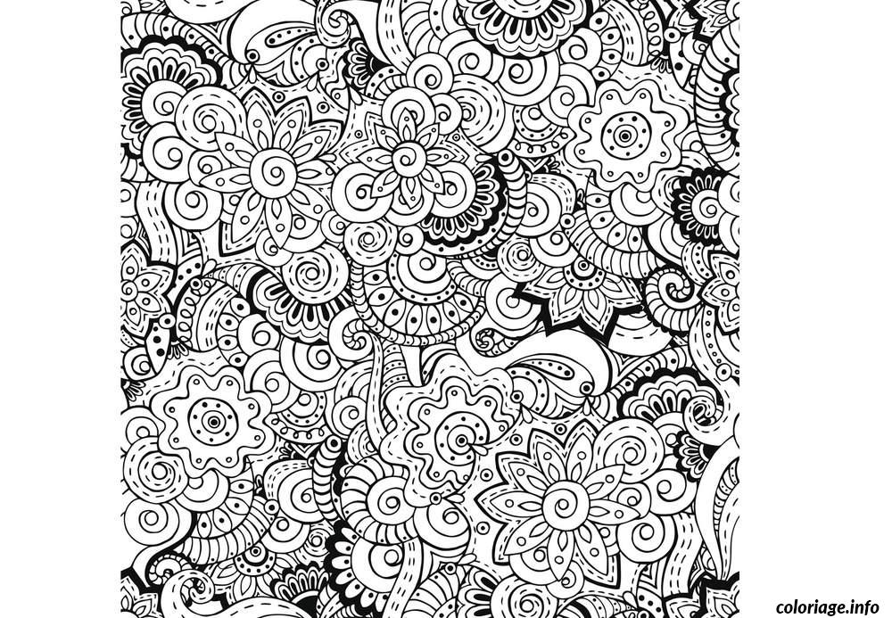 Coloriage Difficile Pour Adulte A Imprimer