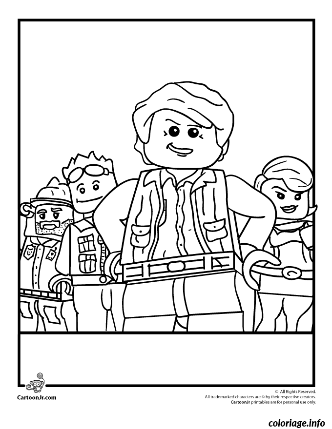 Dessin dessin lego 129 Coloriage Gratuit à Imprimer