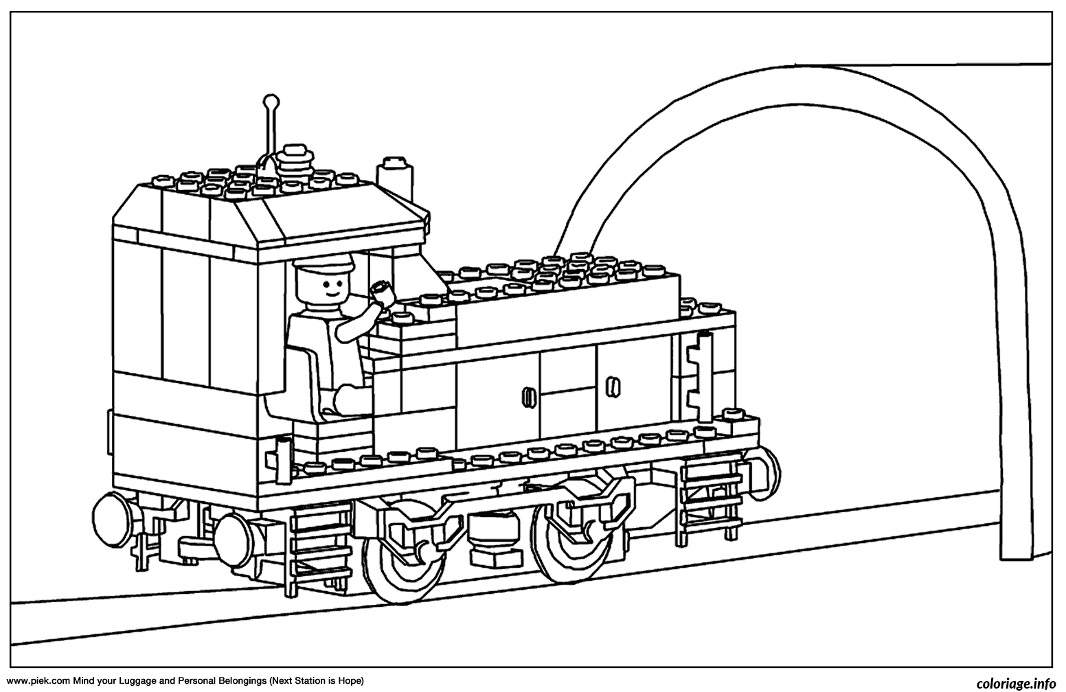 Dessin dessin lego 127 Coloriage Gratuit à Imprimer