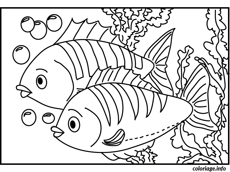 Dessin poisson 192 Coloriage Gratuit à Imprimer