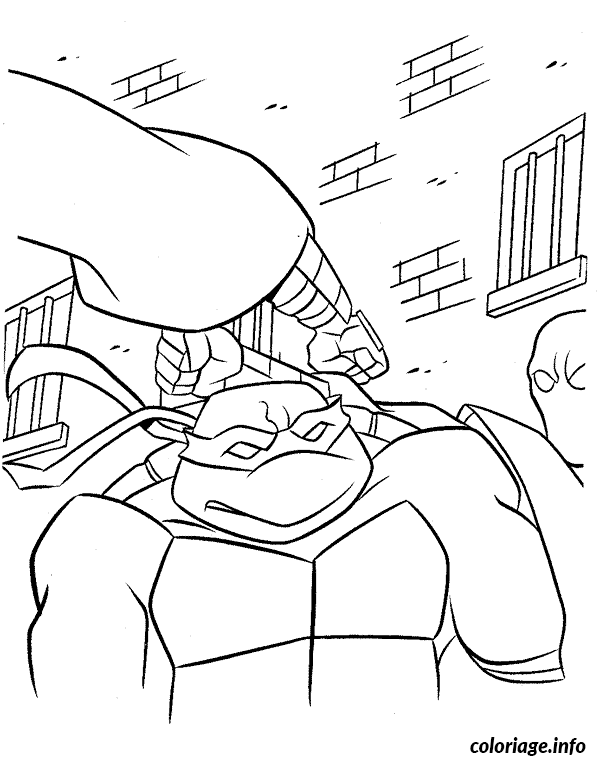 Dessin tortue ninja 145 Coloriage Gratuit à Imprimer