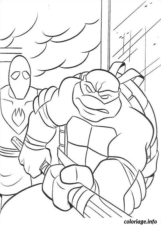 Dessin tortue ninja 74 Coloriage Gratuit à Imprimer