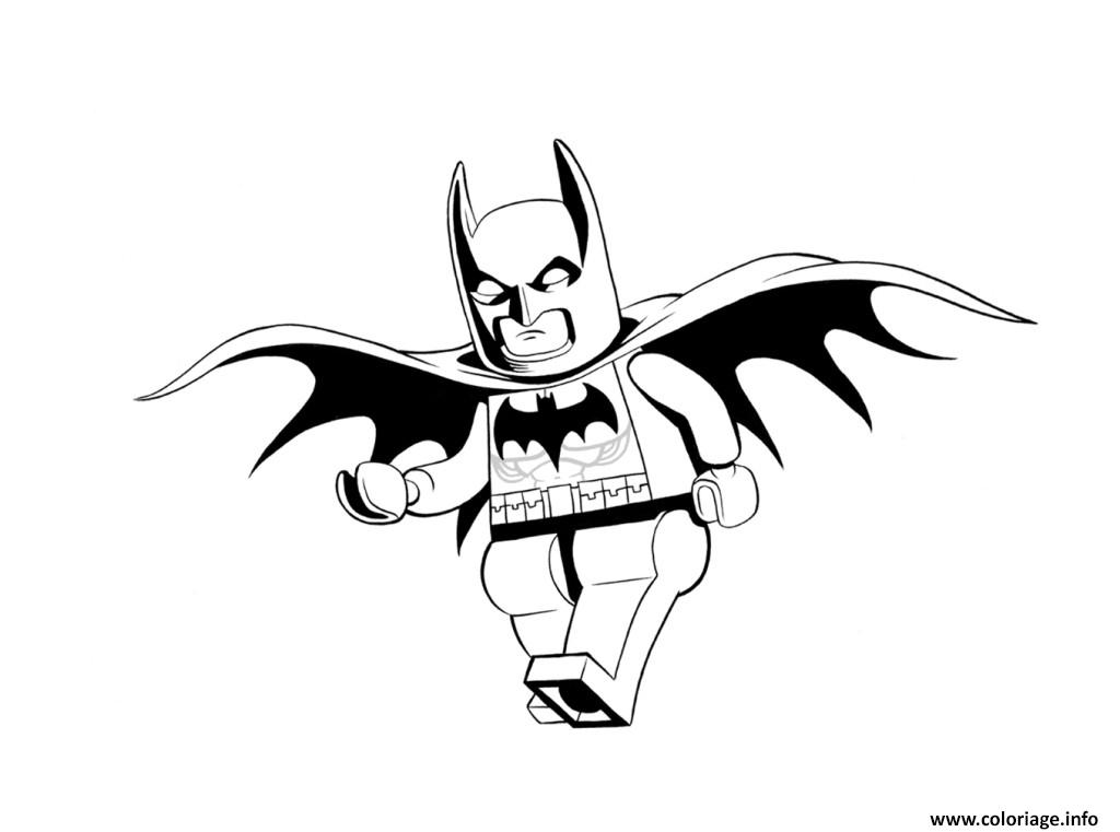 Coloriage Batman Lego Cap Logo Dessin