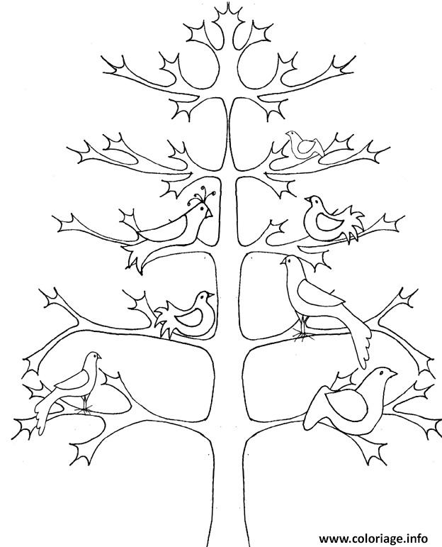 Dessin arbre 94 Coloriage Gratuit à Imprimer