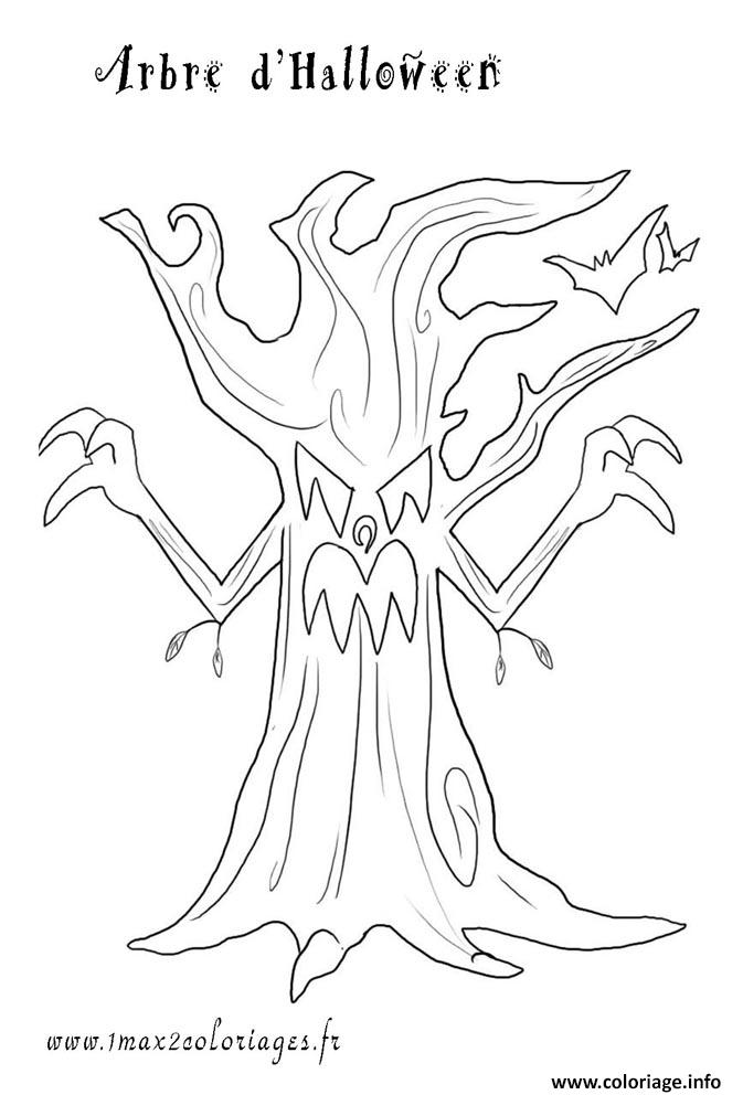 Dessin arbre 165 Coloriage Gratuit à Imprimer