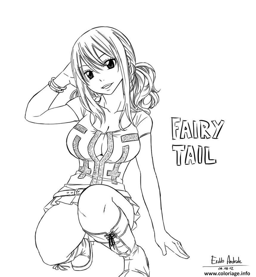 Dessin fairy tail 278 by andrawing d59wohn Coloriage Gratuit à Imprimer