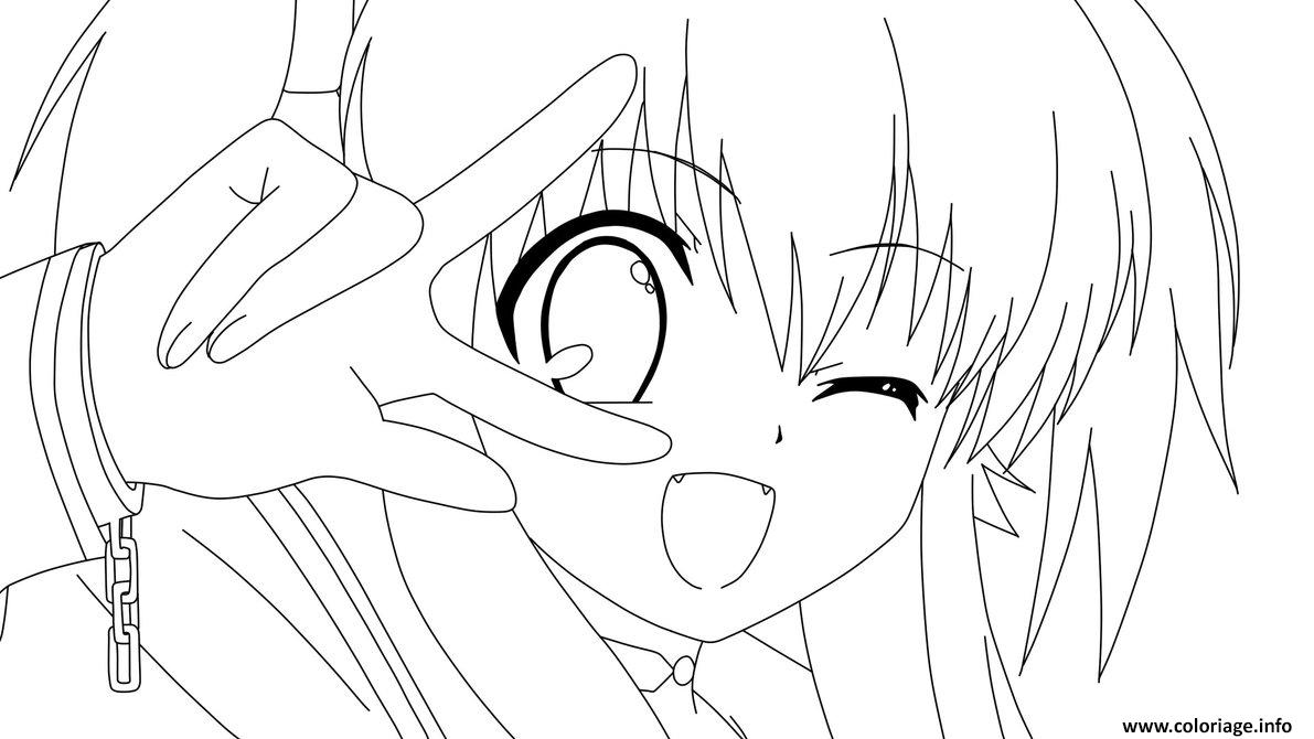 Coloriage Manga En Ligne