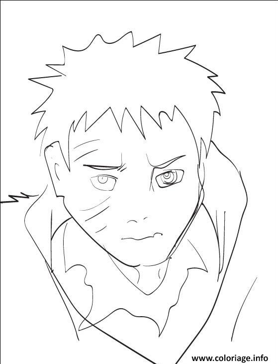 Dessin manga naruto 270 Coloriage Gratuit à Imprimer