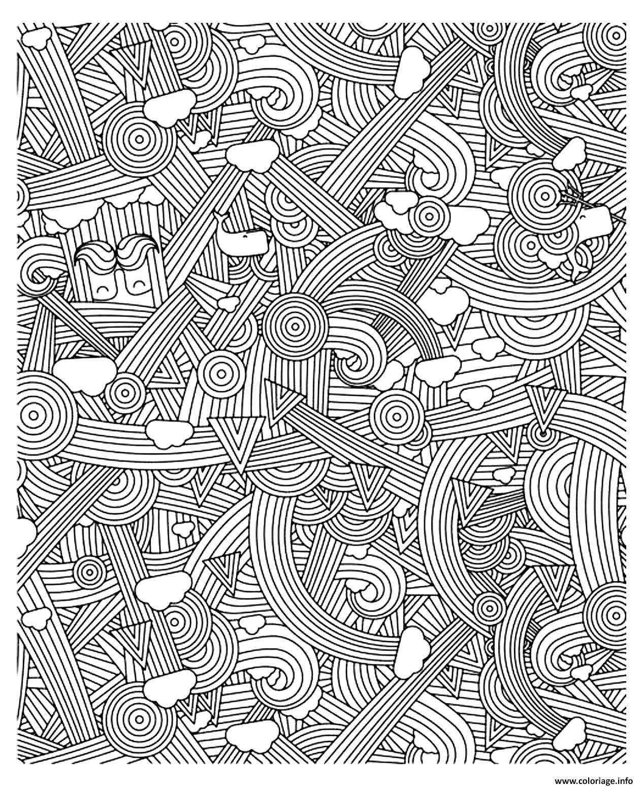 Dessins Gratuits à Colorier - Coloriage Zen à imprimer