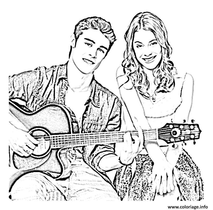 Le Coloriage De Violetta