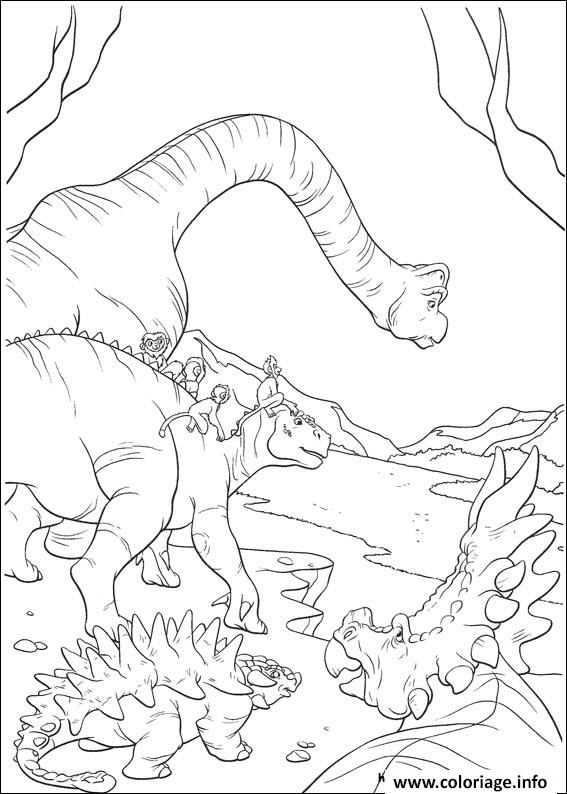 Dessin dinosaure gratuit 46 Coloriage Gratuit à Imprimer