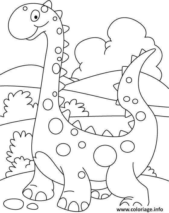 Dessin dinosaure 372 Coloriage Gratuit à Imprimer