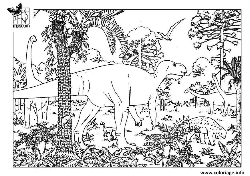 Coloriage Dinosaure 233 Dessin à Imprimer