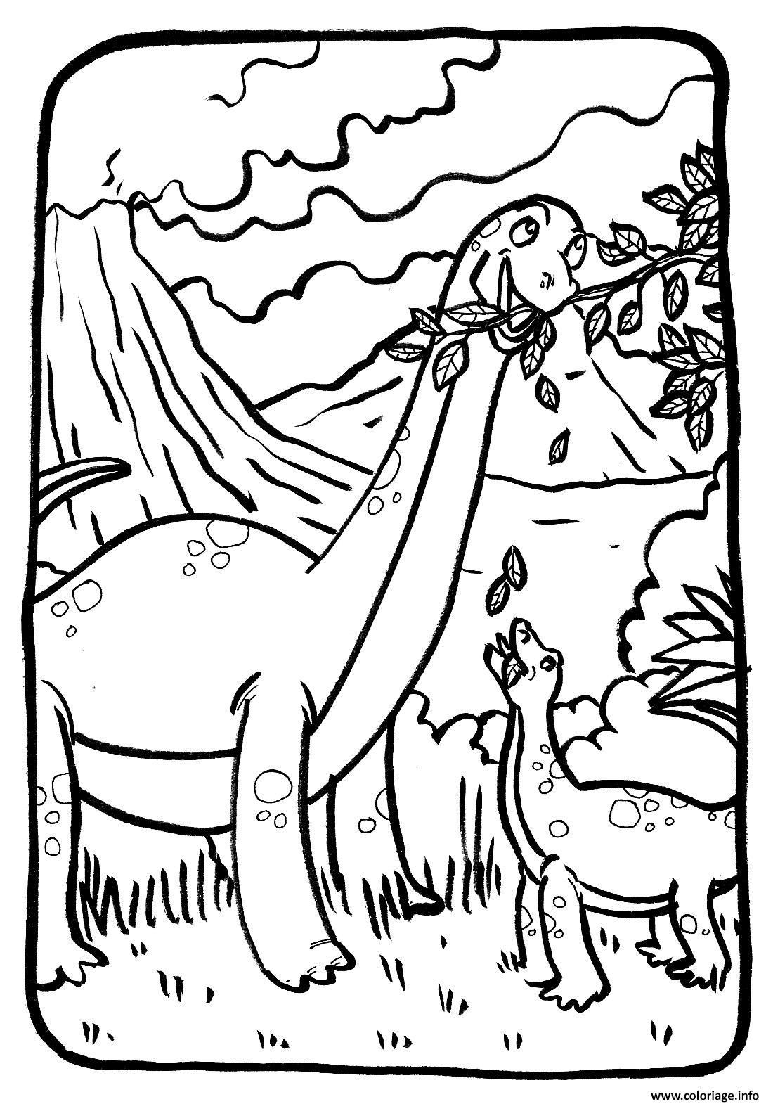 Dessin dinosaure 344 Coloriage Gratuit à Imprimer