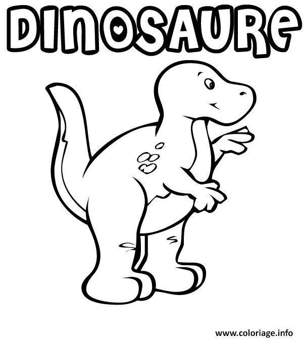 Coloriage Dinosaure 141 Dessin à Imprimer