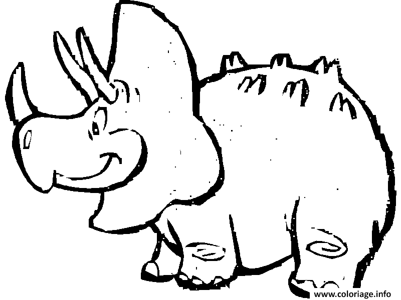 Dessin dinosaure 396 Coloriage Gratuit à Imprimer