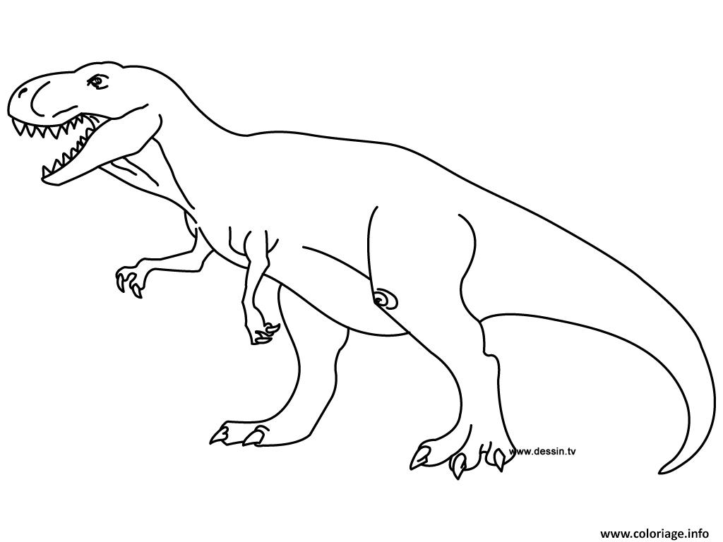 Dessin dinosaure 20 Coloriage Gratuit à Imprimer