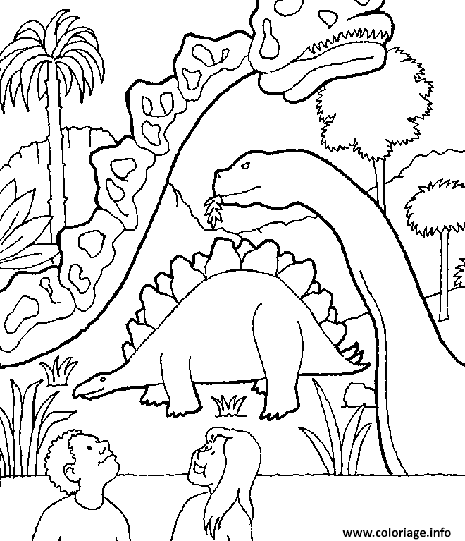 Coloriage Dinosaure 60 Dessin à Imprimer