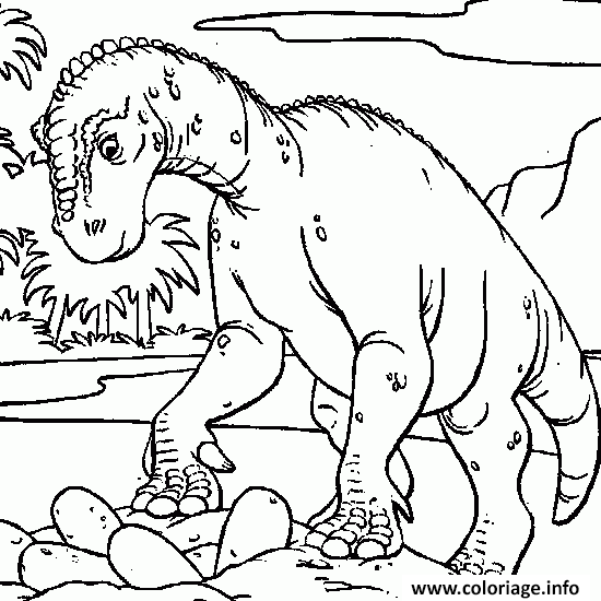 Coloriage Dinosaure 87 Dessin à Imprimer