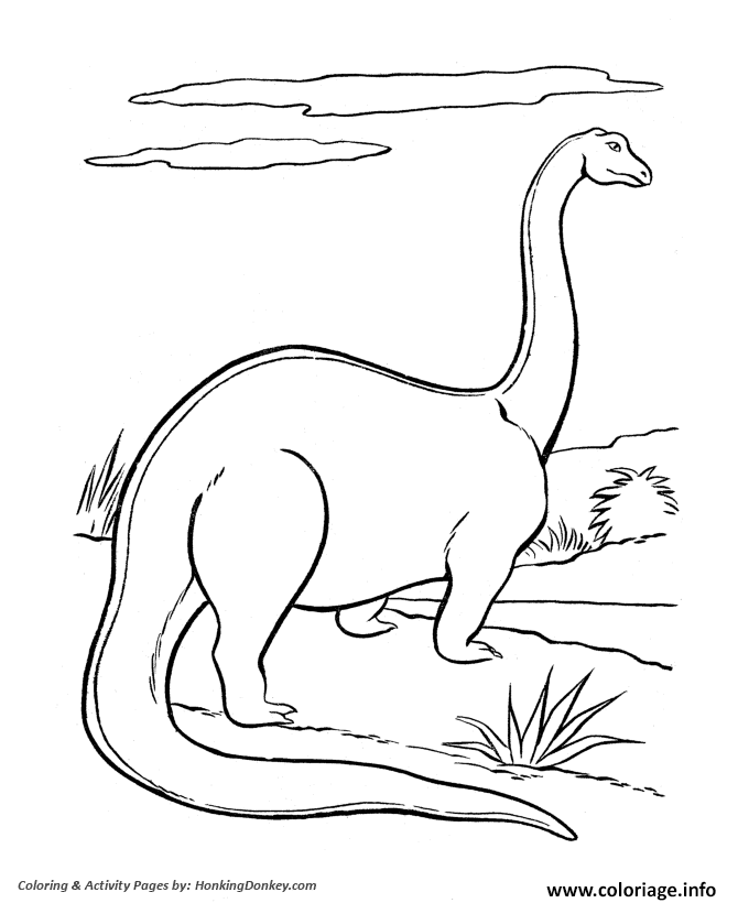 Coloriage Dinosaure 110 Dessin à Imprimer