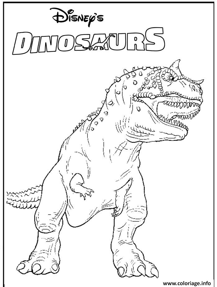 Coloriage Dinosaure 317 Dessin à Imprimer