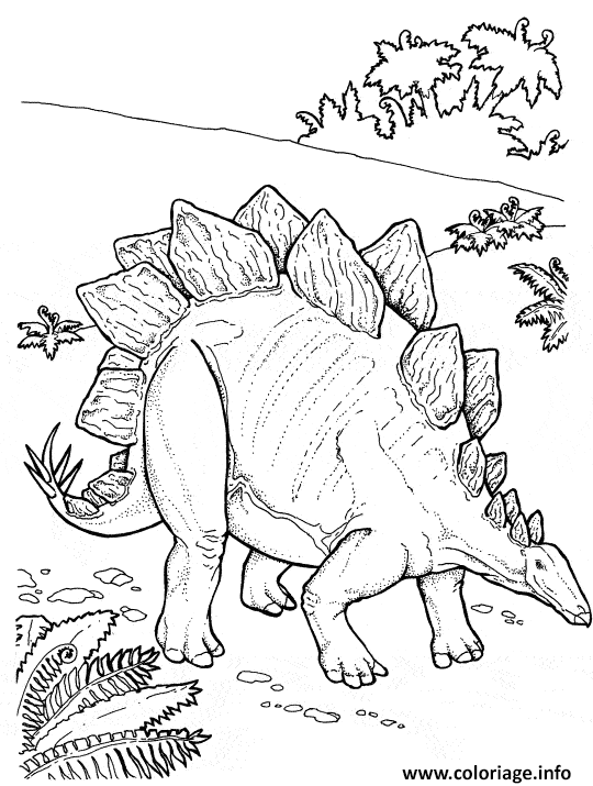 Dessin dinosaure 370 Coloriage Gratuit à Imprimer