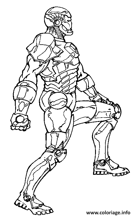 Coloriage iron man 28 - JeColorie.com