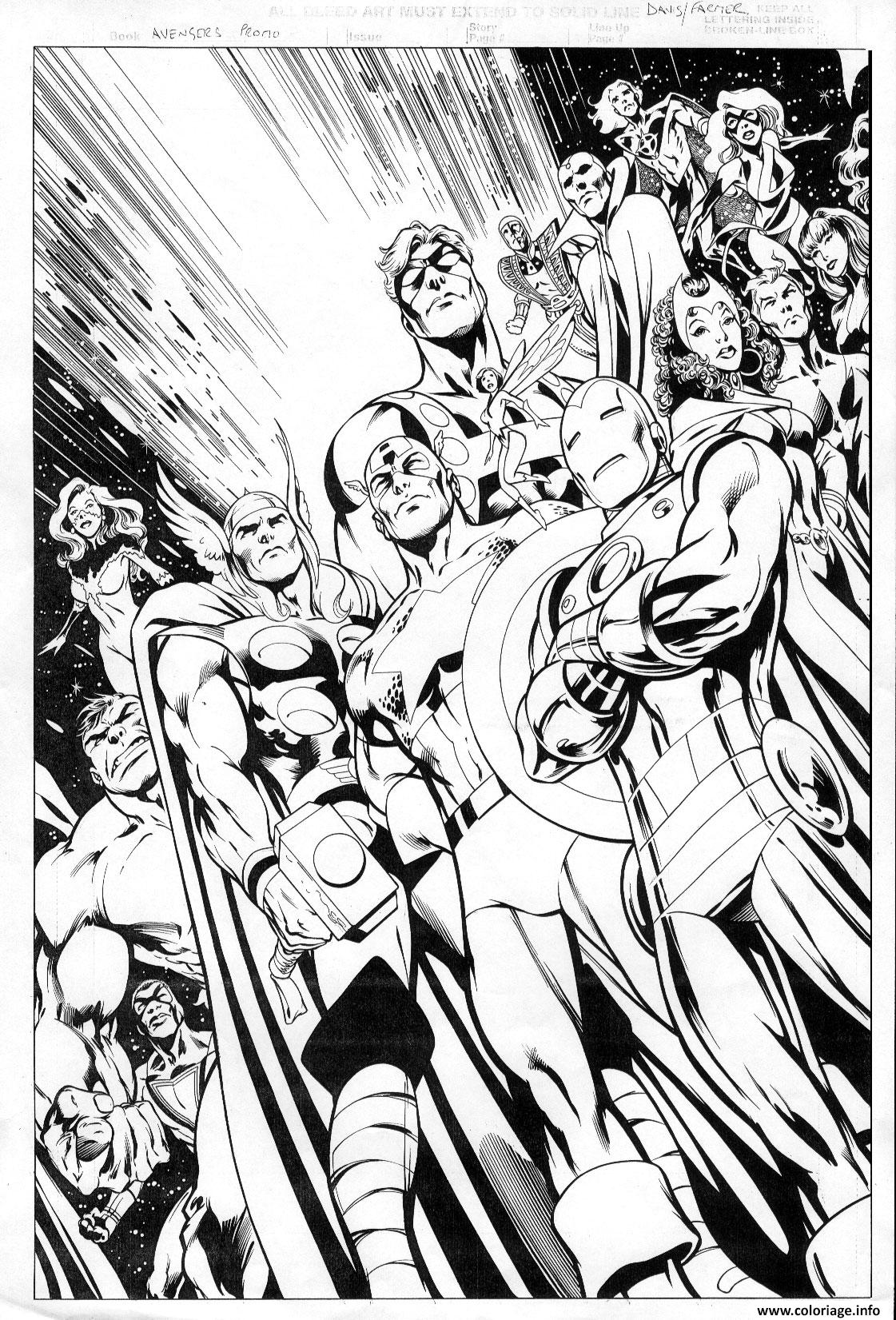 Coloriage Avengers 79 JeColorie
