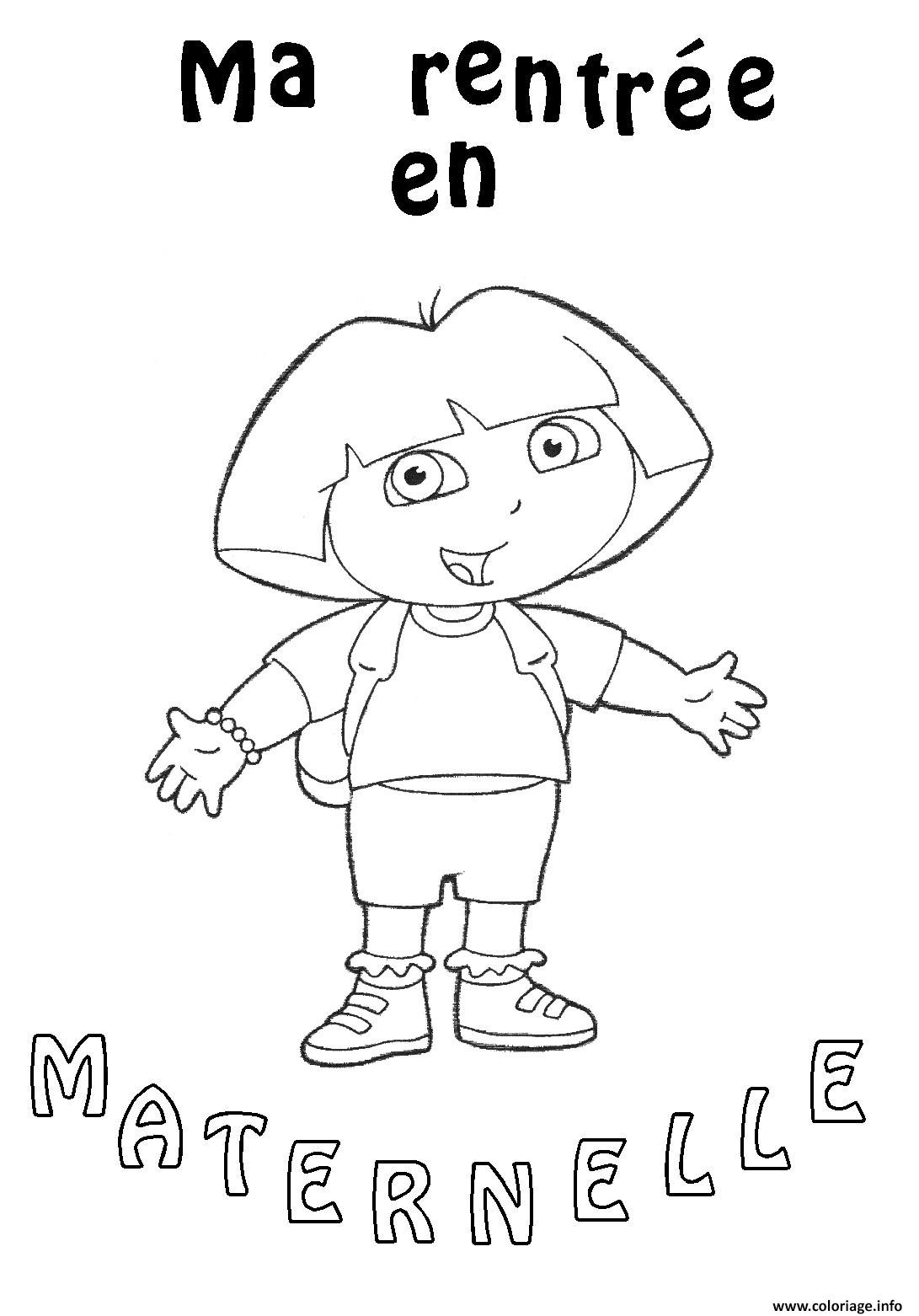 Dora Coloriage En Ligne