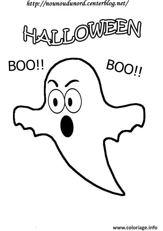 Dessin halloween fantome boo boo Coloriage Gratuit à Imprimer