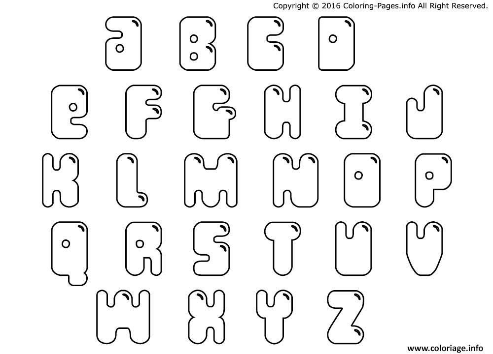 Coloriage Alphabet Maternelles Printable Dessin à Imprimer