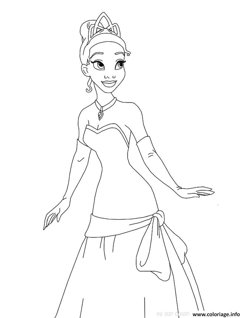 Dessin disney princesse 218 Coloriage Gratuit à Imprimer