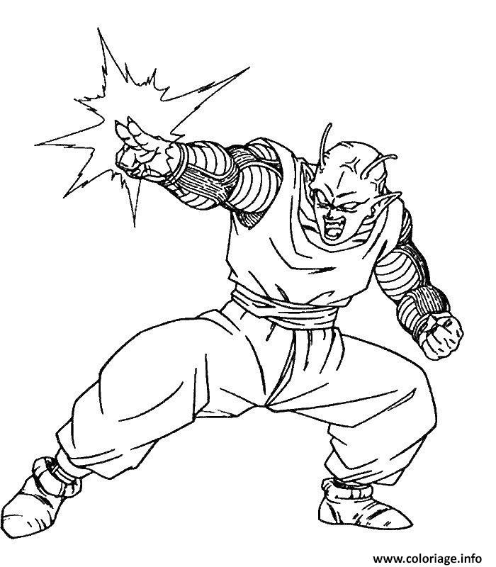 Dessin dragon ball z 91 Coloriage Gratuit à Imprimer